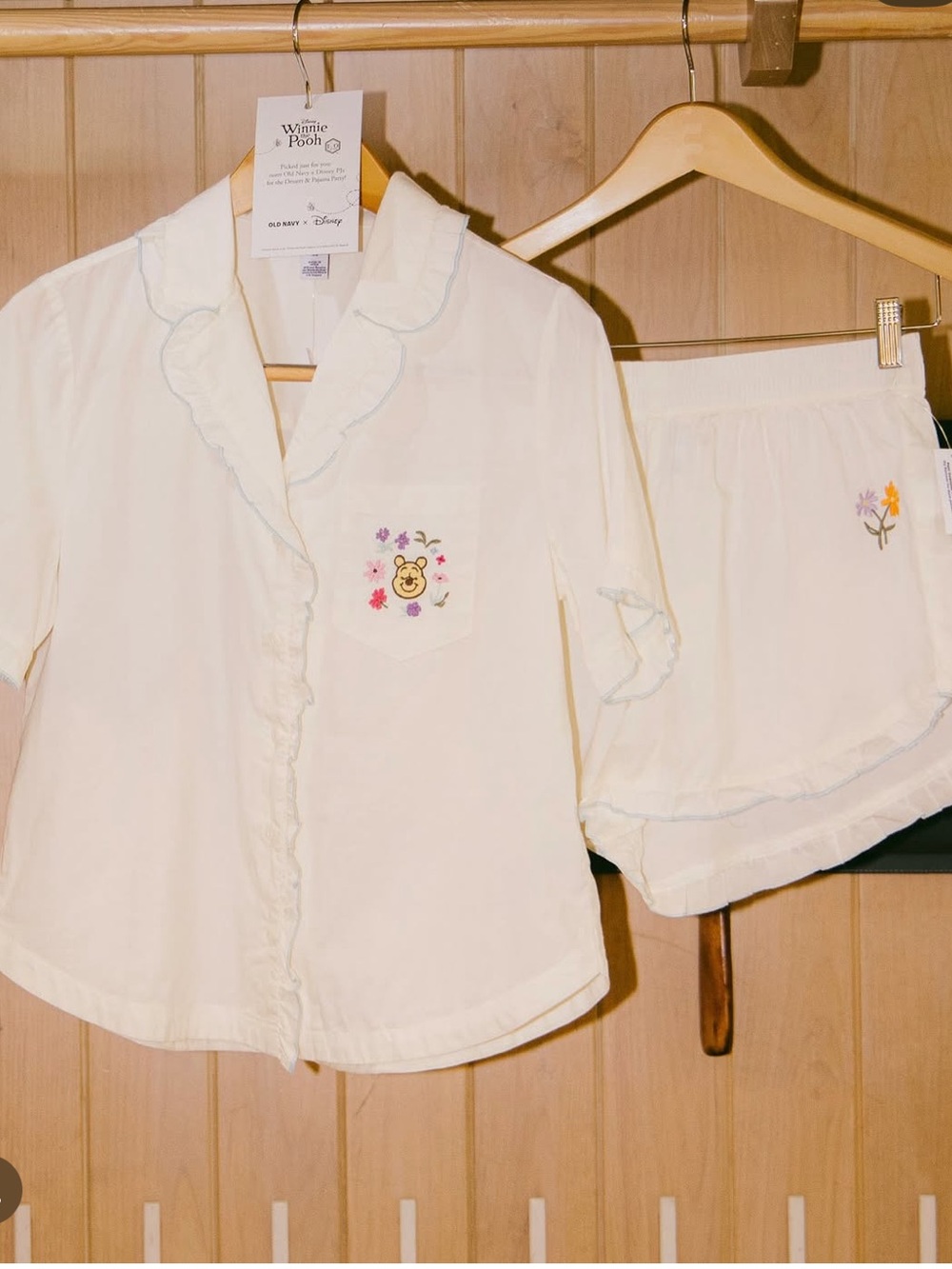 Old Navy Winnie the Pooh Cotton Pajama Short Set